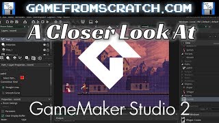 A Closer Look At GameMaker Studio 2 [upl. by Atiruam71]