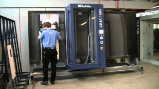 Bohle Sandblast Cabinet SBM 1500 [upl. by Kinom]