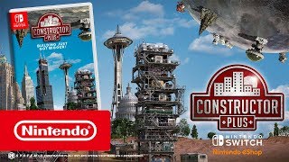 Constructor Plus  Trailer de lançamento Nintendo Switch [upl. by Swisher]