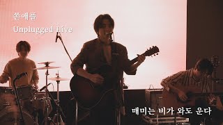 쏜애플THORNAPPLE  매미는 비가 와도 운다 Cicadas Cry Even Though It Rains Unplugged Live ver [upl. by Affay]