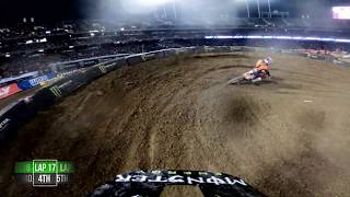 GoPro Adam Cianciarulo  2020 Monster Energy Supercross  450 Main Event Highlights  Oakland [upl. by Enomis]