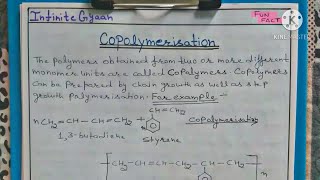 Copolymerization  polymer Chemistry [upl. by Leacock]