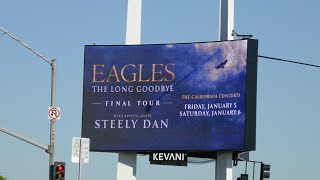 Eagles Final Tour amp Stevie Nicks Concerts Forum Marquee Inglewood LA California USA October 5 2023 [upl. by Wittenburg461]