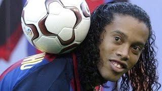 La magia de Ronaldinho jugadas goles burladas skills control de balon [upl. by Raine]