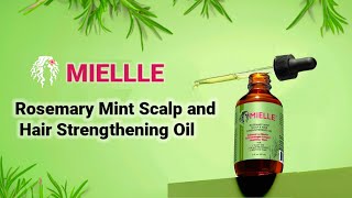 Mielle Organics Rosemary Mint Scalp amp Hair Strengthening Oil for All Hair Types 2 Ounce hair [upl. by Thilde]