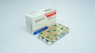 Amdocal Tablet  5 mg  এ্যামডোক্যল ট্যাবলেট  হাইপারটেনশন ও এনজাইনা পেকটোরিস চিকিৎসায় ব্যবহৃত [upl. by Stead80]