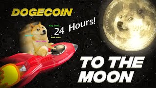 Dogecoin Song  To the Moon 12 hour loop [upl. by Agnizn]