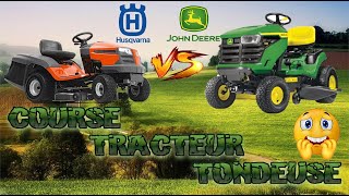 course tracteur tondeuse [upl. by Gasperoni]