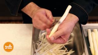 Kochen mit Globus  RicottaMousse mit Mandelkeksen [upl. by Aikar134]