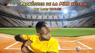 Pronósticos deportivos hoy Domingo 22724 MLB🍀y 🙏 La⚾ [upl. by Bonis7]