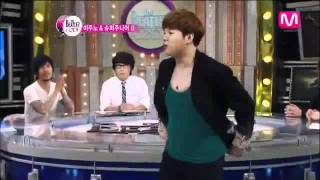 Shindong Imitate Donghaes SorrySorry and MrSimple Dance HaeAnn [upl. by Lupita]