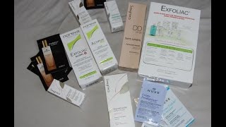 HAUL  produits pharmaceutiques  NOREVA  éradiquer lacné [upl. by Arbmahs]