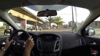 TDPE Novo Focus 20 SE Hatch 2015 Powershift  Teste de rua Áudio bom [upl. by Sabanrab387]