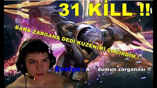 KÜFÜR ETTİ PİŞMAN ETTİM  ORCUN SEDAT COKER LEAGUE OF LEGENDS 1 barış [upl. by Anaej649]