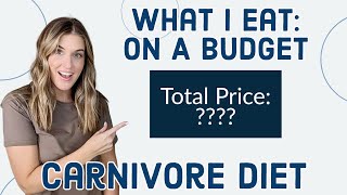 What I Eat Carnivore Diet on a Budget [upl. by Ahcarb805]