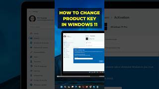 How To Change Product Key in Windows 11 [upl. by Llewen]