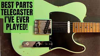 This Is The Best Parts Telecaster Ive Ever Seen Or Played  Partscaster Bliss [upl. by Eronel]