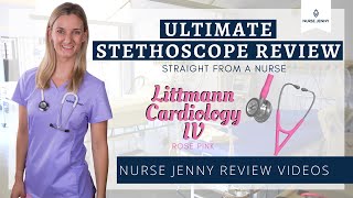 Littmann Cardiology IV Stethoscope Review [upl. by Idnew]