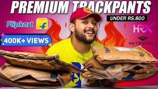 BEST TRACK PANTSJOGGERS FOR SUMMERGYM UNDER 800 on FLIPKART 🔥 Men Haul Review 2023  ONE CHANCE [upl. by Kerred]