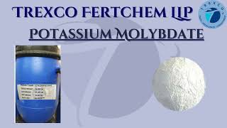 Potassium Molybdate Brief Uses Agricultural Uses Approximate Usage Applications [upl. by Annawak]