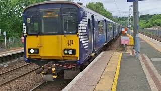 Trains at Anniesland 25624 [upl. by Mast]