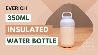 Everich 350ml Outdoor Water Bottle with Handle Lid [upl. by Dewitt]