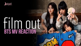 BTS 방탄소년단 Film out MV REACTION by Delight [upl. by Suhcnip]