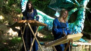 Nothing Else Matters by Metallica Dizzi Emily Hammered Dulcimer Duo [upl. by Nnoved]