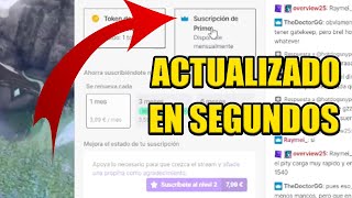 como SUSCRIBIRSE en TWITCH con AMAZON PRIME ✅2024 ACTUALIZADO✅ [upl. by Assena]