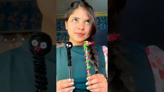 Pipe cleaner pen pencil topper😱ytshorts shortsviral [upl. by Salkin]