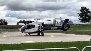 Wellspan Health WellFlight 490 Lifting from Steven’s Fire company 173 SPARE AIRCRAFT [upl. by Raimund919]