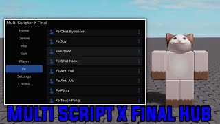 OP🔥 Multi Script X Final Hub Many Features  All Executor Supported HydrogenFluxusDelta [upl. by Alaet]