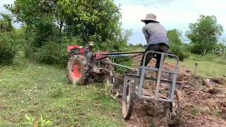 Kubota RT 155 Plowing [upl. by Otnicaj]