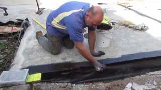 How to Waterproof a Concrete Slab [upl. by Landan509]