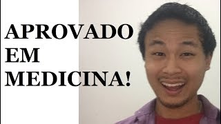 COMO PASSEI EM MEDICINA ep 21  A APROVAÇÃO EM MEDICINA [upl. by Arahd]