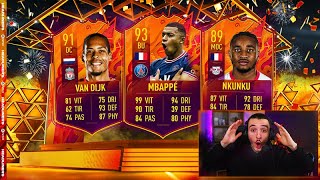 DÉJÀ  JE PACK 5 HEADLINERS DANS CE PREMIER PACK OPENING 🤩  FIFA 22 Ultimate Team [upl. by Okomot]