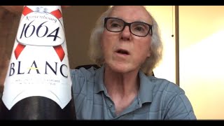 Kronenbourg 1664 Blanc Beer Review 648 [upl. by Rafi]