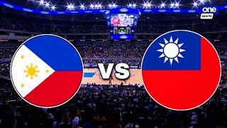 Gilas Pilipinas vs Chinese Taipei FIBA Asia Cup 2024 Qualifiers [upl. by Rabelais]