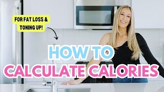 How to Calculate Your Calories for Weight Loss Dietitian Explains a Calorie Deficit [upl. by Atived]