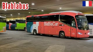 Travel by Blablabus in France from Paris Bercy Bus Station to Limoges [upl. by Retse]