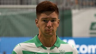 FIFA 20 Sporting Clube de Portugal Player Faces [upl. by Cathyleen]