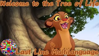 The Lion Guard  Welcome to the Tree of Life  Last Line Multilanguage 30 Versions [upl. by Akinnej889]