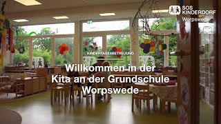 SOSKinderdorf Worpswede Kita an der Grundschule Digitaler Rundgang [upl. by Lihp39]