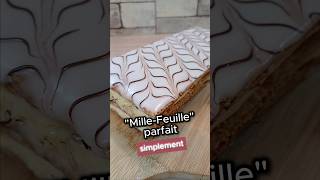 Recette Mille Feuille facile à la maison 👆ICI👆 version plus longue dans mes vidéos [upl. by Torrance]