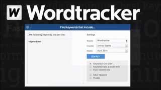 Wordtracker Keyword Tool [upl. by Julee266]