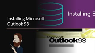 Installing Microsoft Outlook 98 [upl. by Aicined]