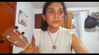 Julieta Venegas  Limon y Sal Ukulele cover  karen Garcia [upl. by Drawd]