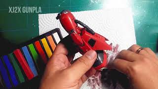 How to Apply Shading on Gunpla with Soft Pastels  XJ2X Gunpla [upl. by Aisa]