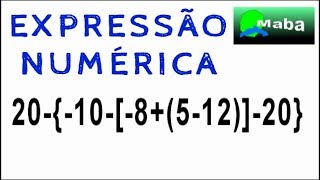 EXPRESSÃO NUMÉRICA  Pedido por aluna [upl. by Leach]