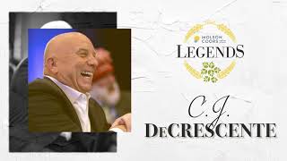 CJ DeCrescente named 2020 Molson Coors “Legend” [upl. by Olfe]